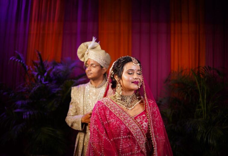 Traditional bridal makeup